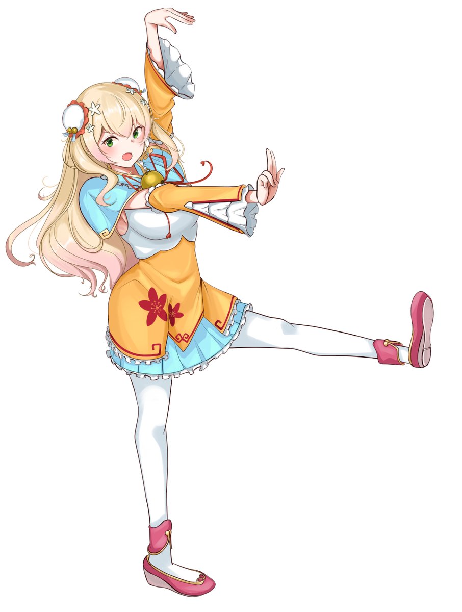 桃鈴ねね 「ホロライブの桃鈴ねねちゃん描きまんた。
ギラファノコギリクワガタ盗まれてムシキン」|さつませぶんのイラスト