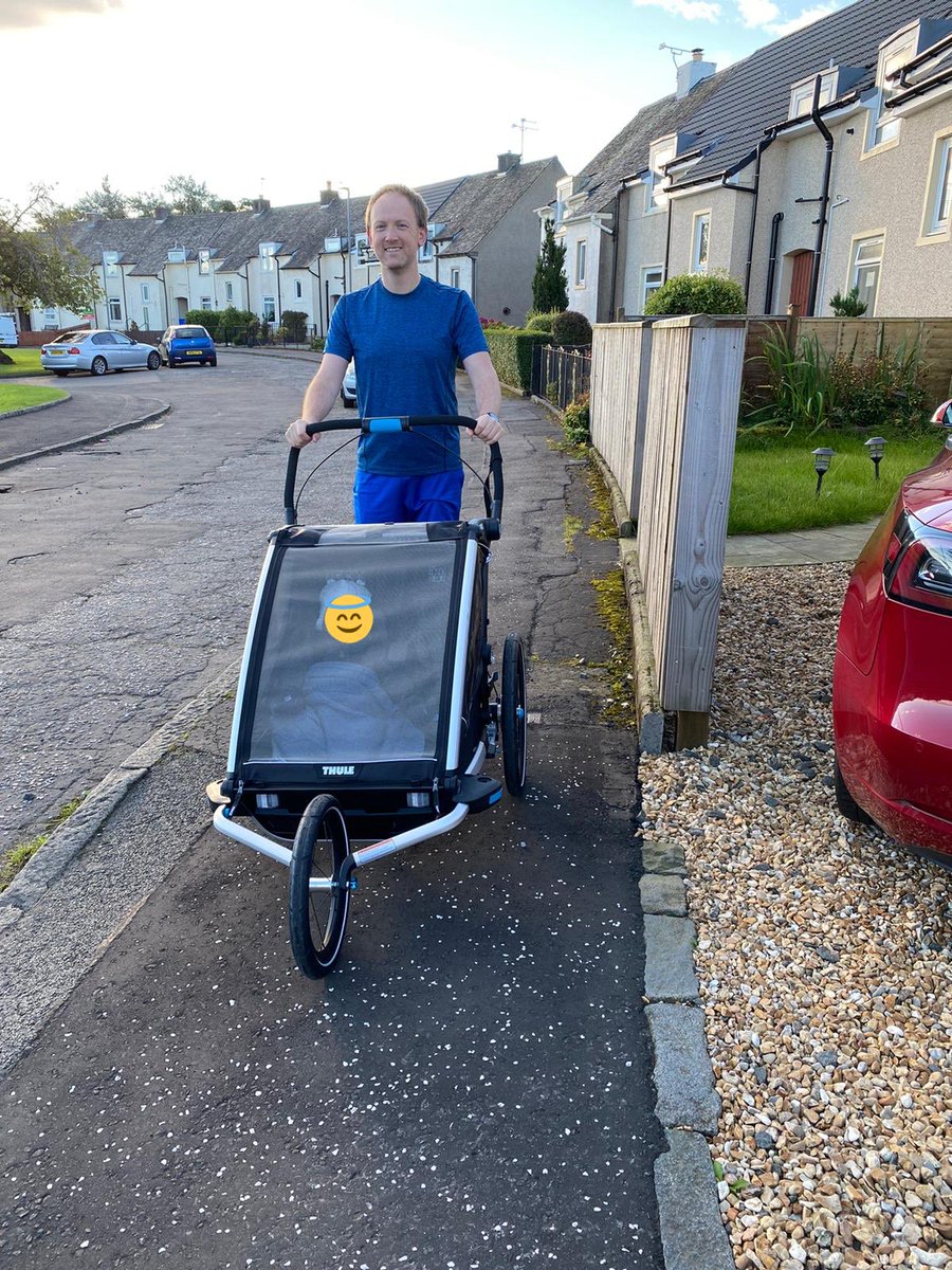 theglasgowcemi's tweet photo. Distance to Venice complete!
Some nice photos from @morenorse @MattWalker_1993 in his @SBCFoundation t-shirt & @stureid41 with baby Noah ππββοΈ
Thank you all for your kind donations! So far over Β£1200 raised for the @SBCFoundation COVID-19 Appeal
#Run2Jordan https://t.co/pqd6HmG365