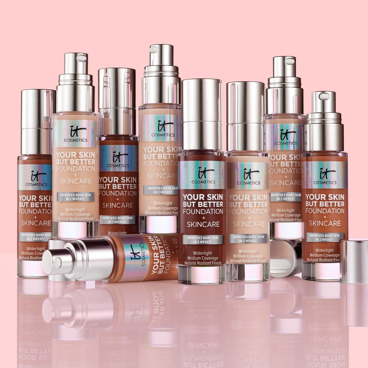 O-M-G! We just dropped the brand new foundation from <a href="/Itcosmetics/">IT Cosmetics</a>!🙀💞 MEET: Your Skin But Better Foundation, your buildable, medium coverage foundation &amp; skincare in one!✨ +ALL IT Cosmetics is on 5 Easy Pays through 9/8 so WIN = WIN!🙏🏾  See more, here: qvc.co/twysbiq