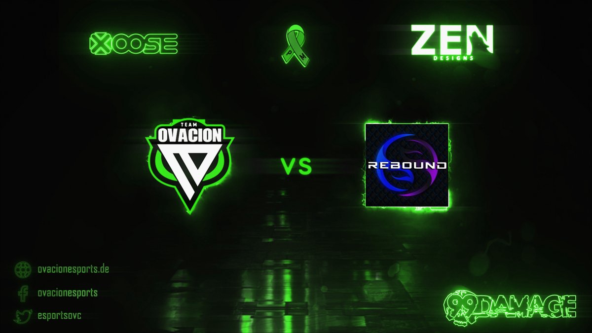 esportsovc's tweet photo. Es geht los für unser Team Green in der @99DAMAGEde Liga Saison 16 
Der erste Gegner ist Team Rebound🔥

🕐20:00
📅04.09.20
🆚Team Rebound
📺https://t.co/JuteOYlf0A

#GLHF #OVCHYPE #sucktnichtjungs https://t.co/10w9IFCdjf