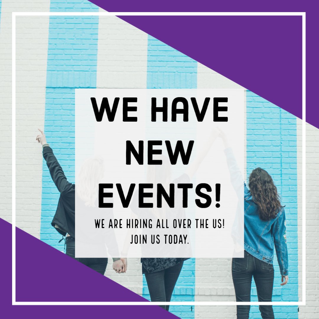 Lucky415's tweet photo. We have new events! Ready to get back to work? Apply with us today here: https://t.co/R1ctmpwN8X or on TrustedHerd to see all of our current upcoming events. https://t.co/c6OAQ3I5ZU https://t.co/stCuKdR64q