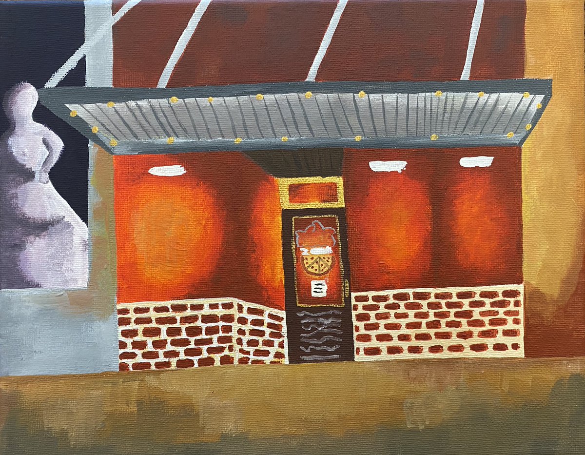 dchsart's tweet image. Art 3-4 students finished up their DC Pride projects today. I love how they see our hometown! 💙🧡@DCcougarnation