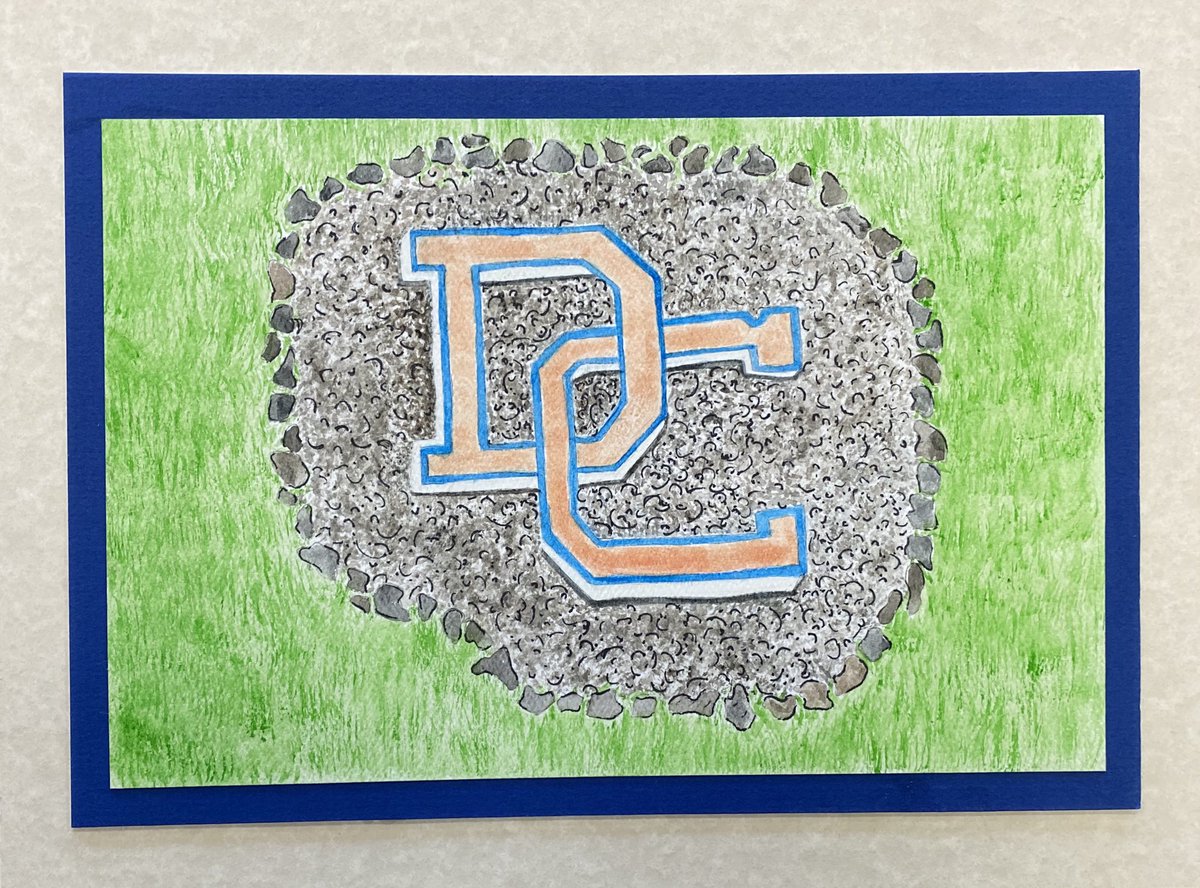 dchsart's tweet image. Art 3-4 students finished up their DC Pride projects today. I love how they see our hometown! 💙🧡@DCcougarnation