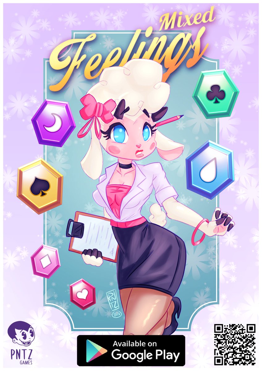 Pinteezy's tweet photo. Summerproject complete. Released my first mobile game. #MixedFeelings is a simple match-3 hexagonal puzzle game. Available on #googleplay 😁 https://t.co/aKKiU0tP6Y