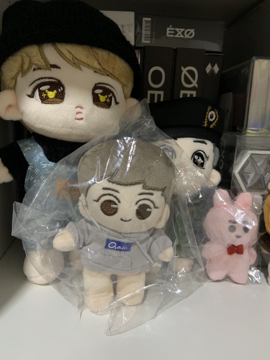 KarenKyy_'s tweet photo. 😭😭😭😭 thank you so much @exogrouporder for bringing in this Myeonnie. Its my 1st Suho doll which i wanted badly! #EXODoll #EXO #Suho @weareoneEXO https://t.co/EOvtw2EhT2