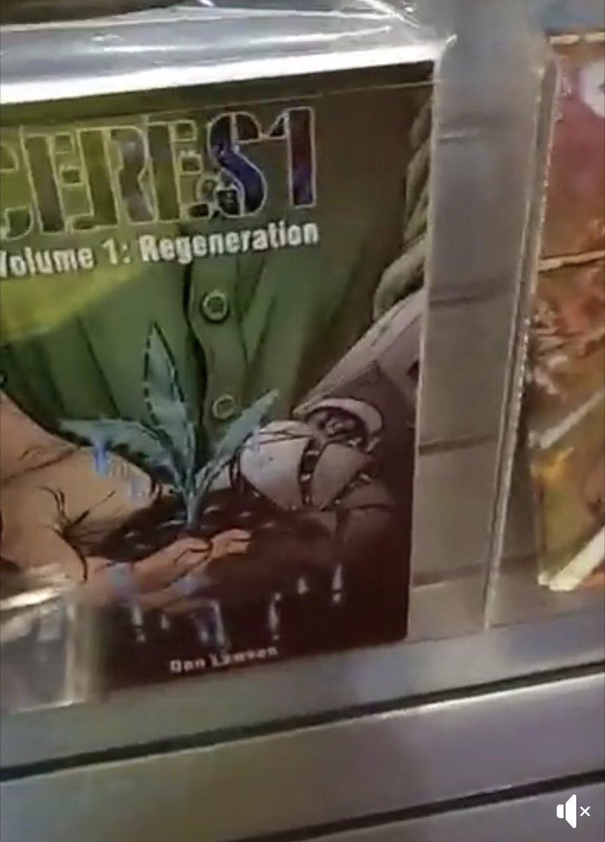 CERES1_Official's tweet photo. Watching @ItsChupps at Jay and Silent Bob’s Secret Stash and what do we see? Volume 1 on the shelves! Get yourself down there and see all the @ThatKevinSmith stuff and maybe pick up your copy while supplies last! https://t.co/z3JPlVffqP