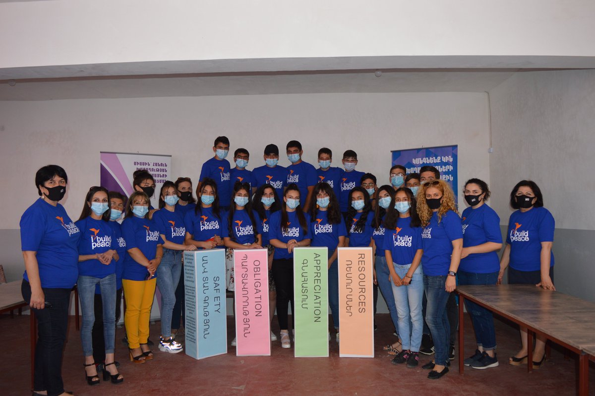 WFD_NGO's tweet photo. As a member of International Civil Society Action Network (ICAN), Women for Development NGO also joined the "She Builds Peace" campaign, launching an event for more than 32 youths from the beneficiary communities. 
See more by the following link: https://t.co/gVC4DURI2J https://t.co/zwHWSmZzS4