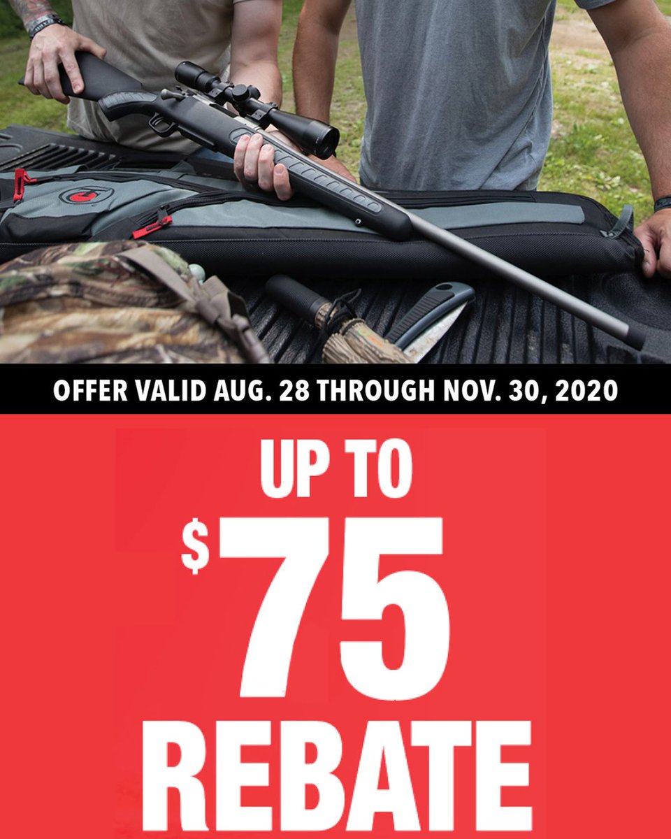 WTD_tv's tweet photo. Buy any NEW T/C® Venture™ II rifle and GET a $75 prepaid card! Details here. https://t.co/5ThwqrpqA3
@TCArmsCo #tcarms #TCVentureII #huntingrifle #rebate https://t.co/PxpZXBFgTD