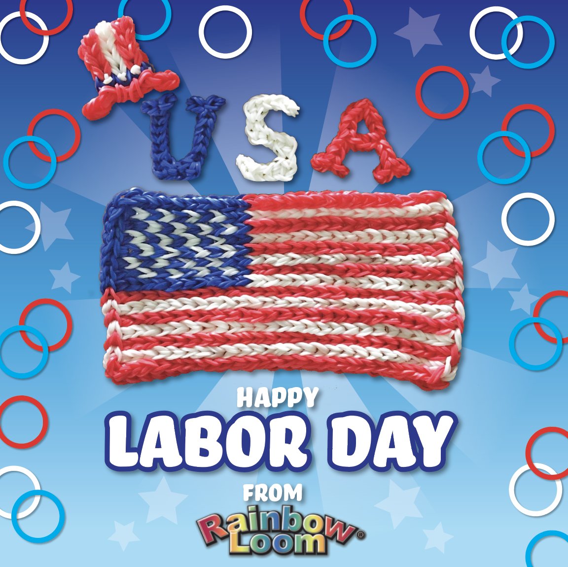 Wishing everyone a fun and safe weekend! 😄🇺🇸🎆

Thanks <a href="/loomigurumi/">оɯʞин</a>.lover1 for your awesome patriotic creations.