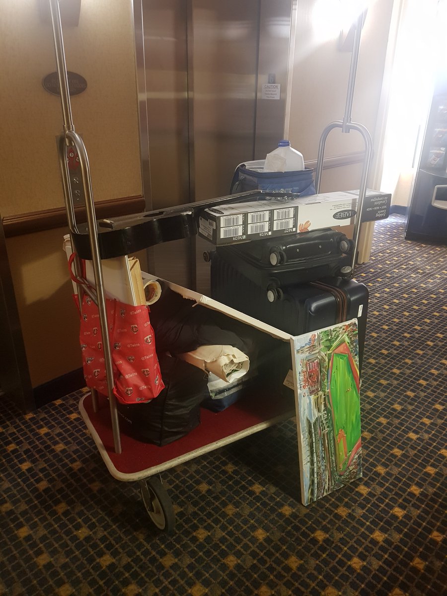 19/09/04Cleveland to Gaffney Picked up my rental from ‘Steve’ and his baseball loving colleague and left Cleveland. A city I’d love to spend more time in. Drove south until I couldn’t anymore. Ended up in Gaffney SC.  #MLB  #DiamondsOnCanvas  #AndyBrown