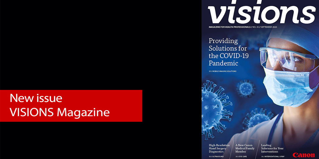 CanonMedicalEU's tweet photo. The latest edition of our #VISIONS magazine is out now!
You can download the #VISIONS #35 on our website:
https://t.co/Ax9DiV86oi
Subscribe also to our VISIONS Magazine LinkedIn Group https://t.co/JiHlD4LcoB for exclusive content.
#VisionsMagazine #MadePossible #MadeForLife https://t.co/zgjxnNSSRv