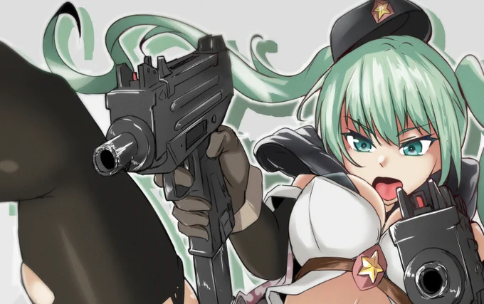 010
MicroUzi
#ドールズフロントライン #ドルフロ #少女前線 #MicroUZI

010だからMAC10にすればよかった… 
