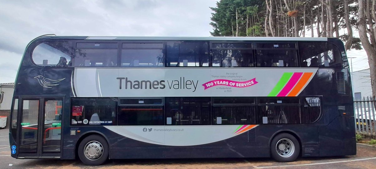 A welcome addition to vehicle fleet! 

Remembering that the original Thames Valley company began running buses 100 years ago in Maidenhead (1920).