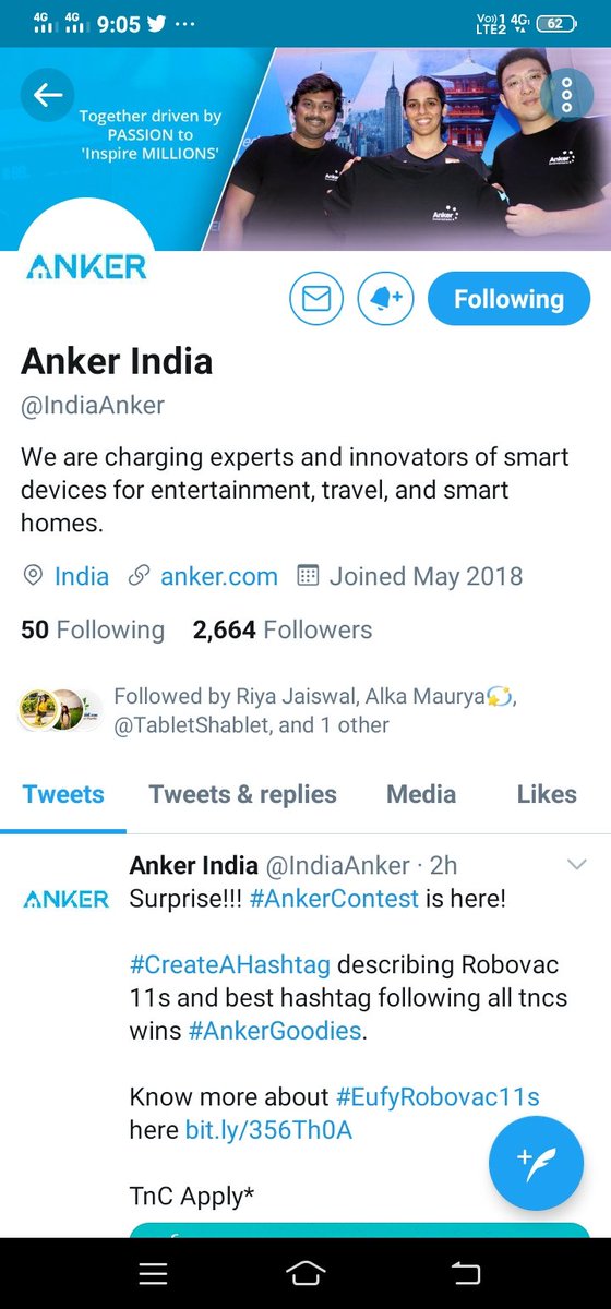 manisha_modak's tweet photo. @IndiaAnker #AnkerContest  
#CreateAHashtag describing Robovac 11s 
#NoDustkeyyourhand
#Saynodust
#Familyfriend 

#AnkerGoodies #EufyRobovac11s 
#CreateAHashtag #AnkerContest
@IndiaAnker

Join in guys
@BikashKr199
@Tuaa74 
@ritz_star 
@Hi_Sang_here 
@itzzmesush 
@AstikDey4 
@JackyKhattar https://t.co/Y2occ3XWbY