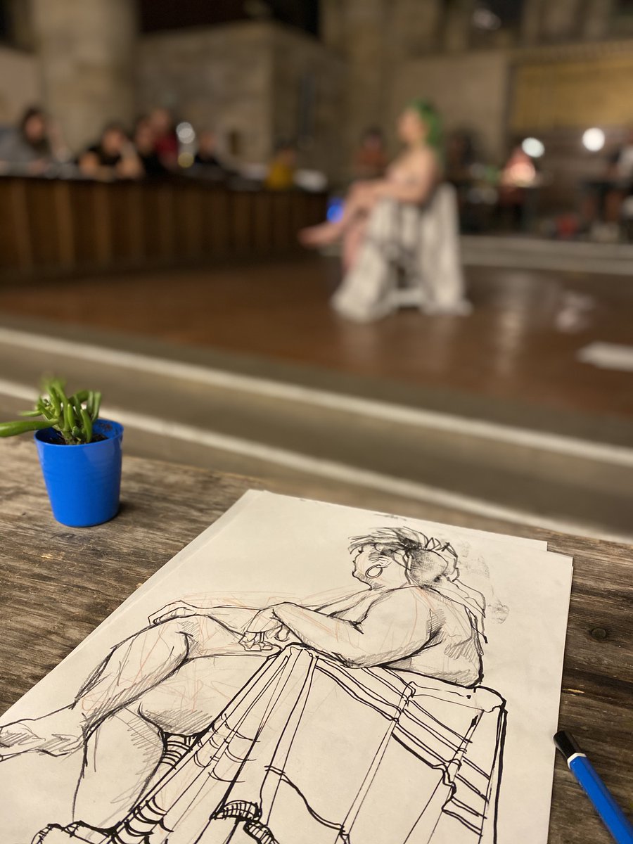 Assembly_Leeds's tweet photo. We had a fantastic time at our first life drawing event at Left Bank Leeds last night! The atmosphere was so supportive. We've now launched tickets for the upcoming See U Naked Thursday events. The first one sold out in only a few days and numbers are limited so don't miss out. https://t.co/lIFADNLeo4