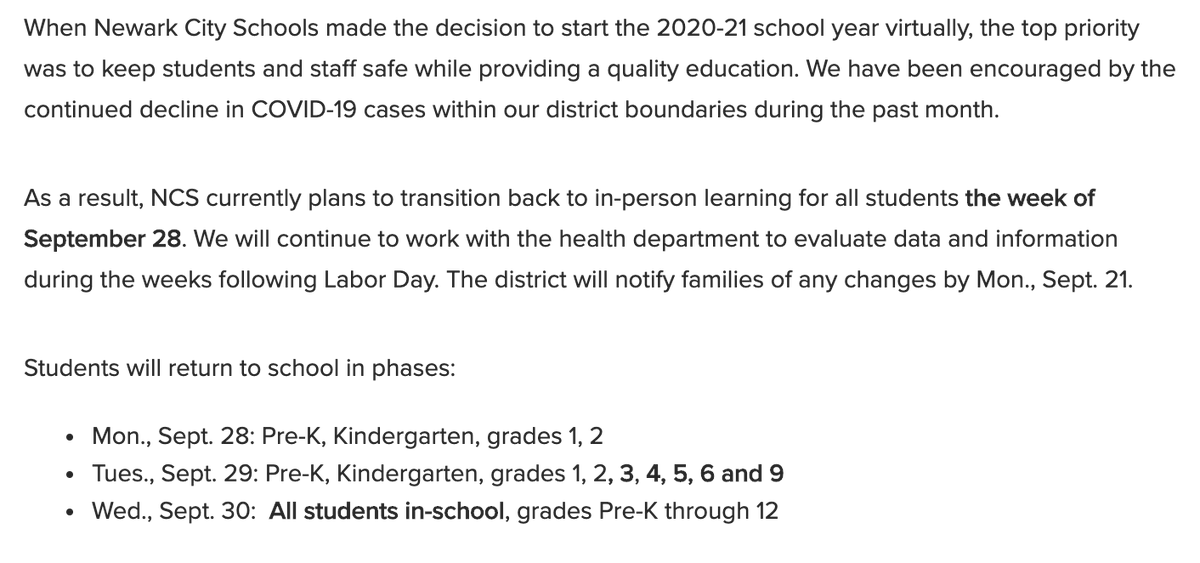 Newark City Schools tweet media