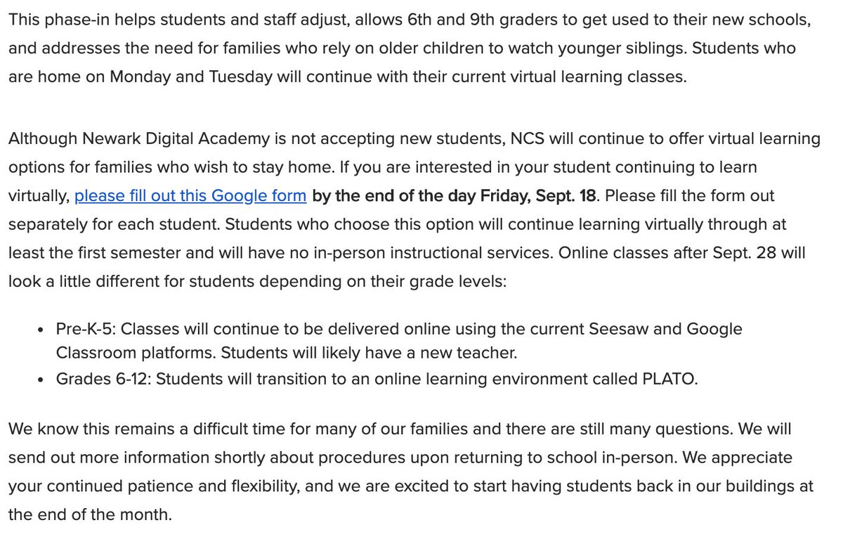Newark City Schools tweet media