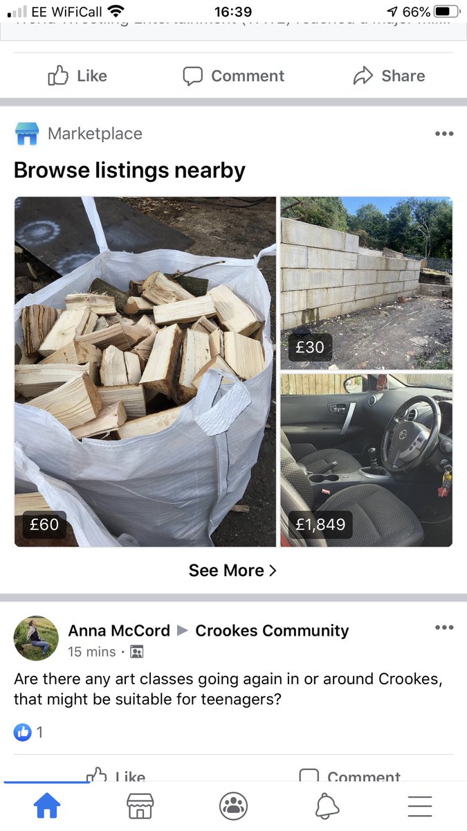 thebustocrookes's tweet photo. Facebook โmarketplaceโ is advertising me wood and bricks, like it thinks Iโm one of the three little pigs ๐
#TargetDemographic https://t.co/UWt0xxsI6G