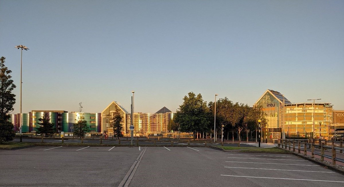 macgroupcom's tweet photo. Another great week at mac, everything is calming down with the sun setting on site at #IntuMerryHill Birmingham. 

Read more about this project here: https://t.co/hgW9OLDQhK

#TEAMmac #LoveConstruction #Birmingham @pmpconsultants https://t.co/c5Ehcf1GUK