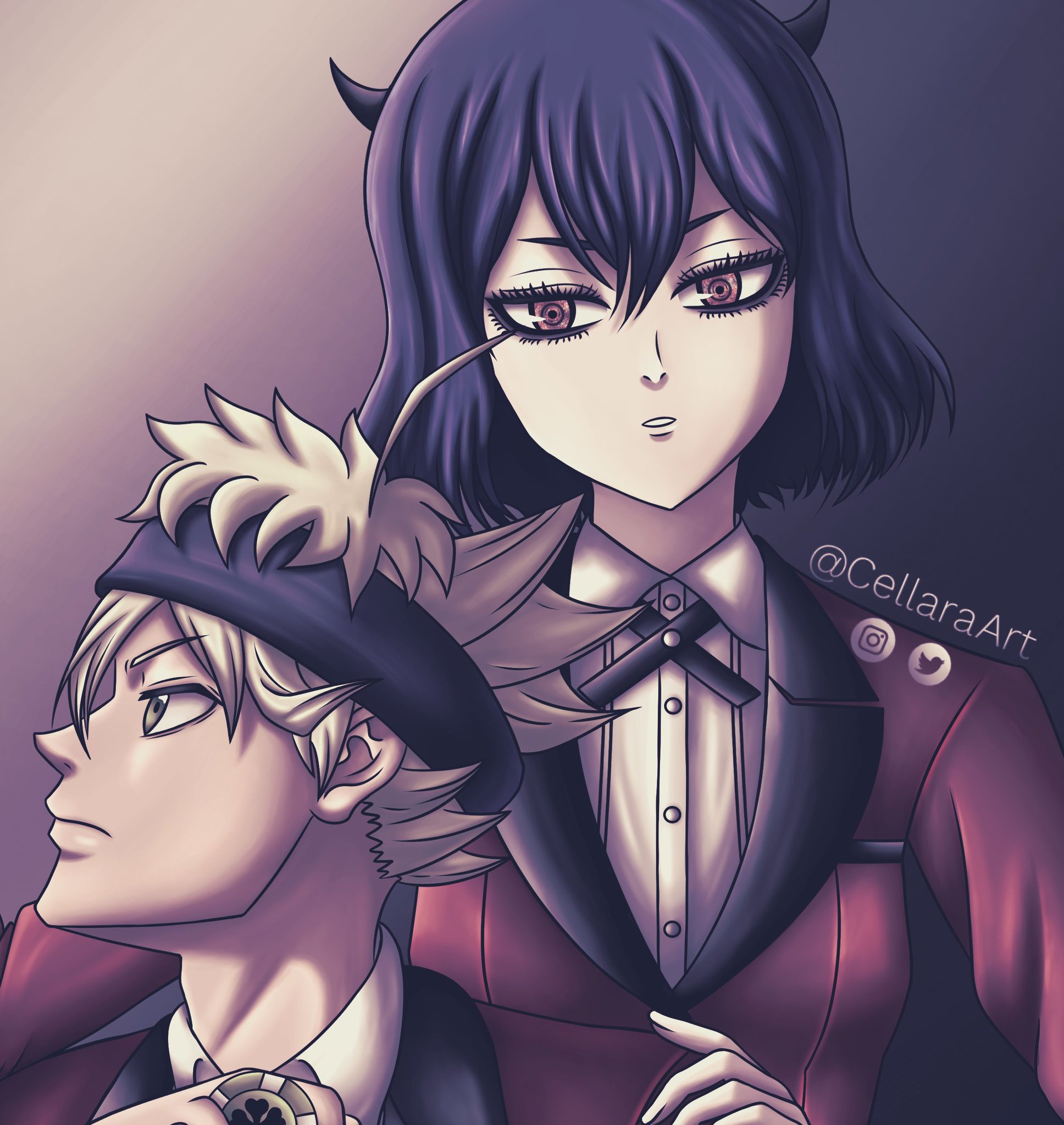 “♦️♠️Black Clover - Kakegurui Crossover ♣️♥️
#BlackClover #ブラッククローバ...