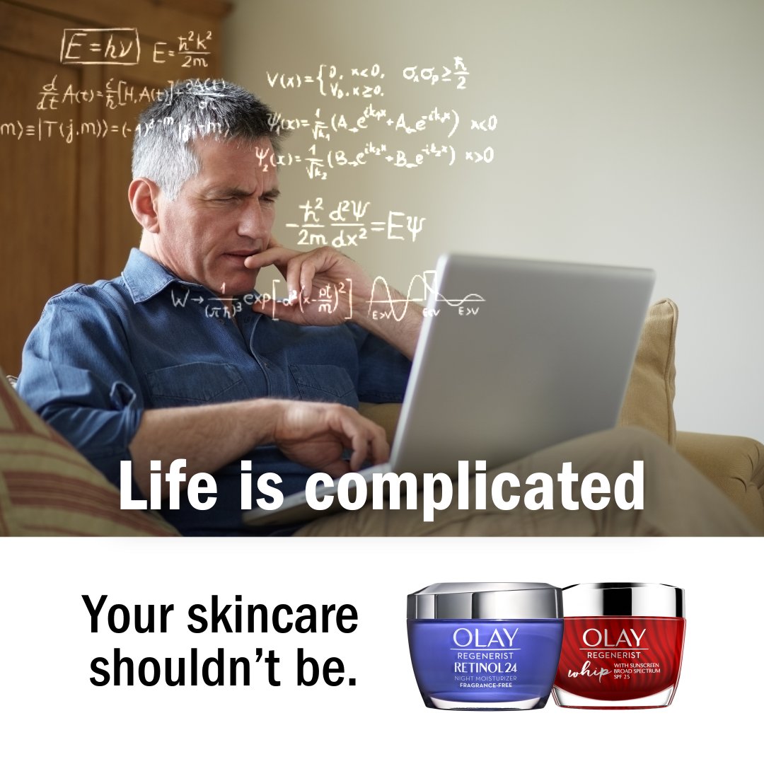 OlaySkin's tweet photo. We do all the research so you you can stress less! https://t.co/K3XlR4jX1Y