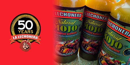 MojoLechonera's tweet photo. Heading into #LaborDay weekend, stock up on our #NaturalMojoCriollo marinade! Our versatile mojo brings the bursts of flavor that your guests crave! #LookForUs at your local grocery store, like @kishdyan (great pic!), or ask the store manager to bring it in for you! #NaturalMojo https://t.co/bdkNgQv5Ss