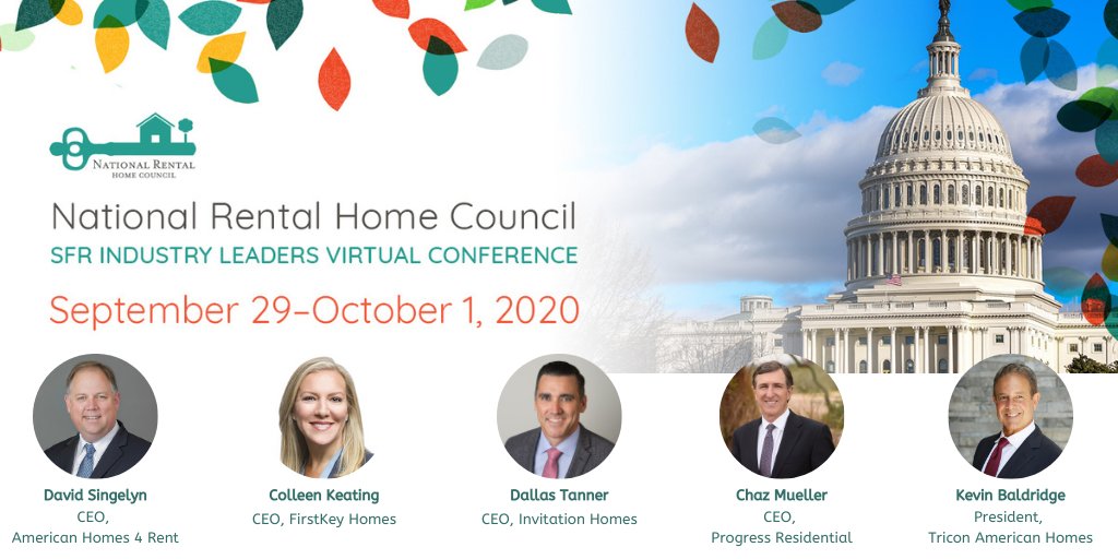 Register now for SFR’s most important event of the year! 

The event will feature a dynamic lineup of speakers, and include discussions from thought-leaders addressing key policy and economic issues impacting the housing market.
 
Learn more and register: ow.ly/c4z050BiccS