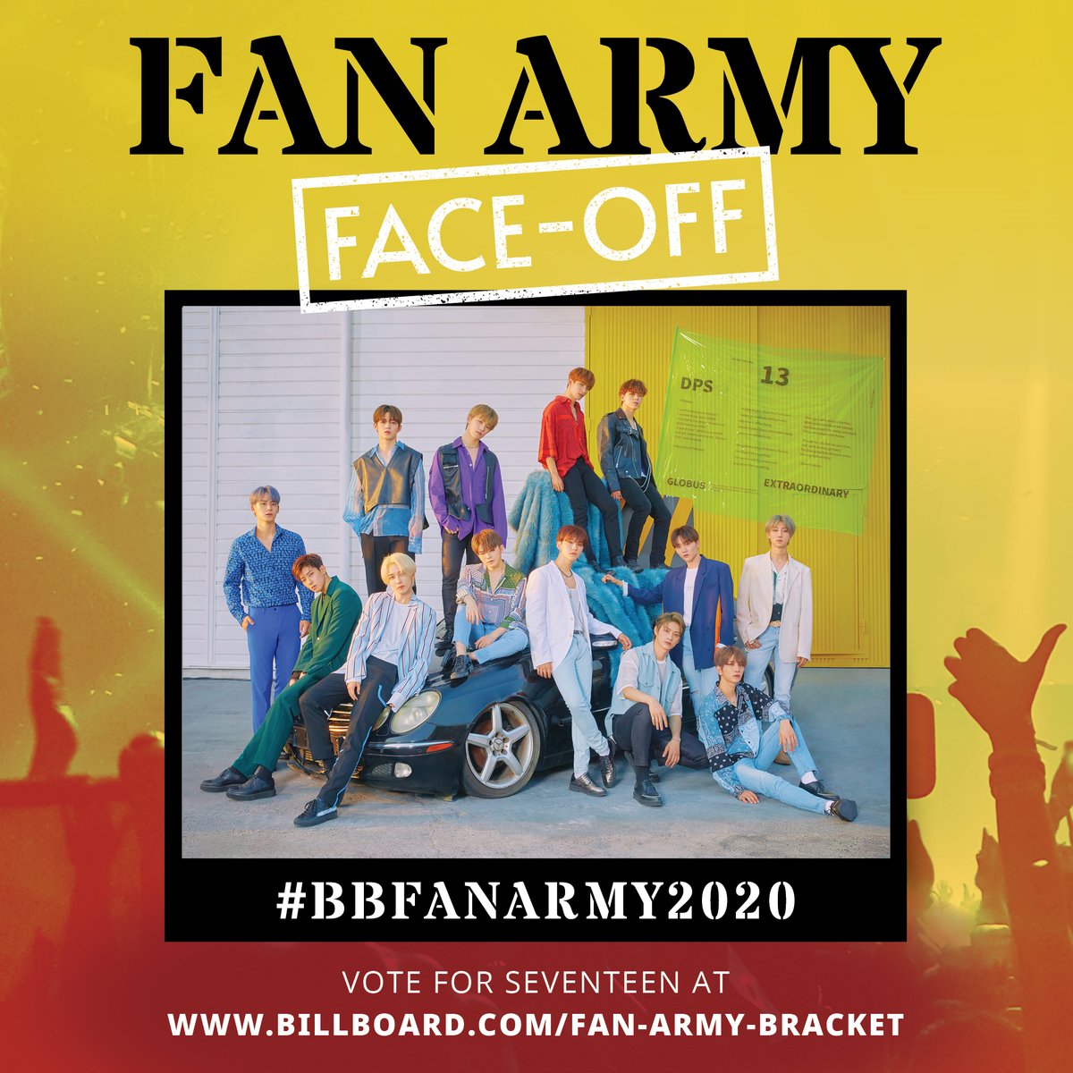 Will it be @weareoneexo’s #EXOL or <a href="/pledis_17/">세븐틴(SEVENTEEN)</a>’s #CARAT for this round of #BBFanArmy2020?

Cast your vote here: blbrd.cm/swKsjAX
