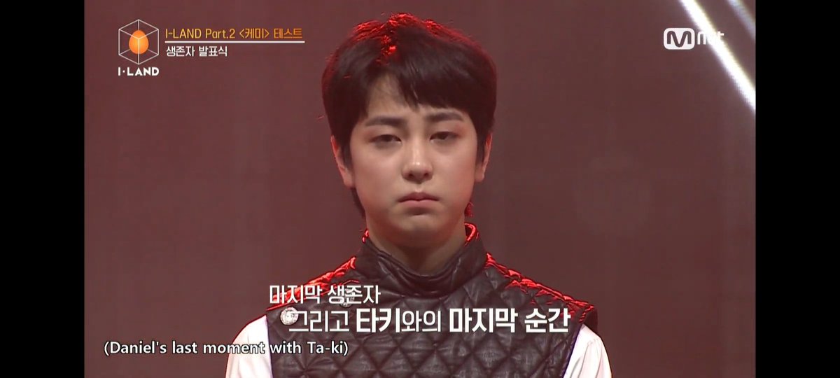 enhyfleur's tweet photo. no words can explain how sad i am, Taki is also my source of happiness. He always make me smile and always make me laugh please take care Taki. I can't takr the eliminations, please stop already and debut OT12.
#ILAND #ILAND_EP10 #ILAND_TAKI https://t.co/hX7YF3An90