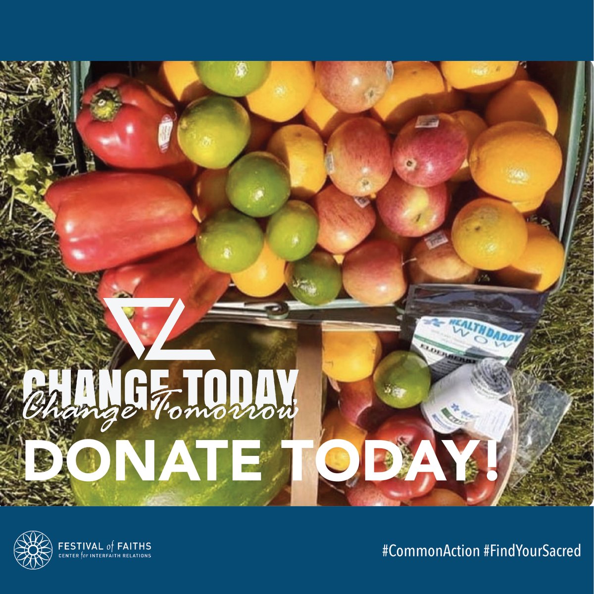 festoffaiths's tweet photo. This week’s #CommonAction highlights @ChangeTMW ’s #FeedTheWest mission. CTCT is trying to raise $300,000 to sustain business for 3-6 months; includes purchasing inventory, and paying a living wage to part-time and full-time staffers. https://t.co/TtT1gZTNW8 https://t.co/ilUGdkHkrY