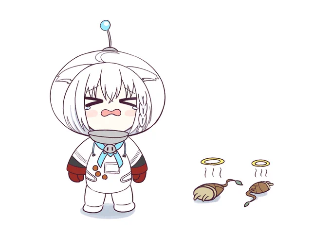 1匹でもやられると悲しむフブキちゃん
#絵フブキ #白上フブキ 