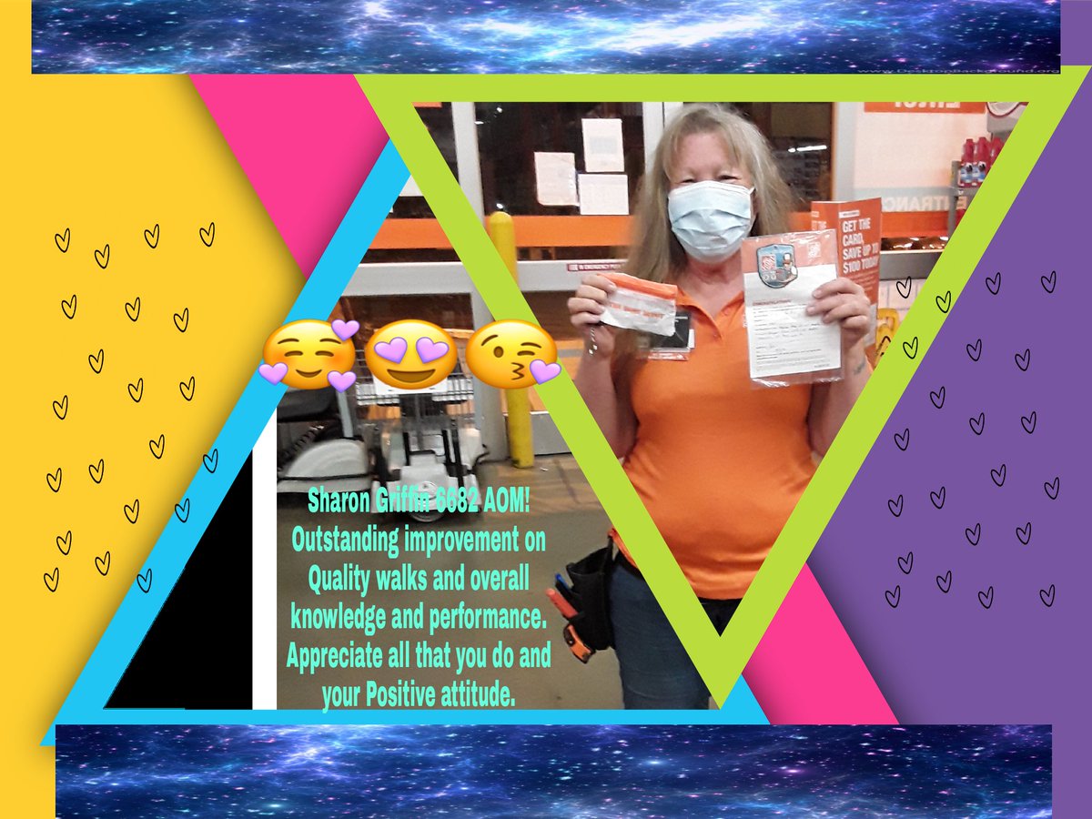 D6682's tweet photo. Awesome job Sharon on associate of the month. We appreciate all that you do @THE_JON_LOHMANN @CozyJerry https://t.co/vY0edmPmIW