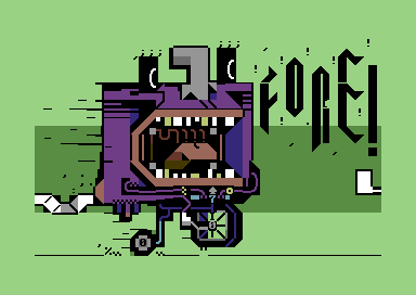 ckelsallpxls's tweet photo. O-Man Fore the Win #PETSCII #C64 #texmode #Golf 
https://t.co/TmtxVixwdX https://t.co/qodGgSMfZr
