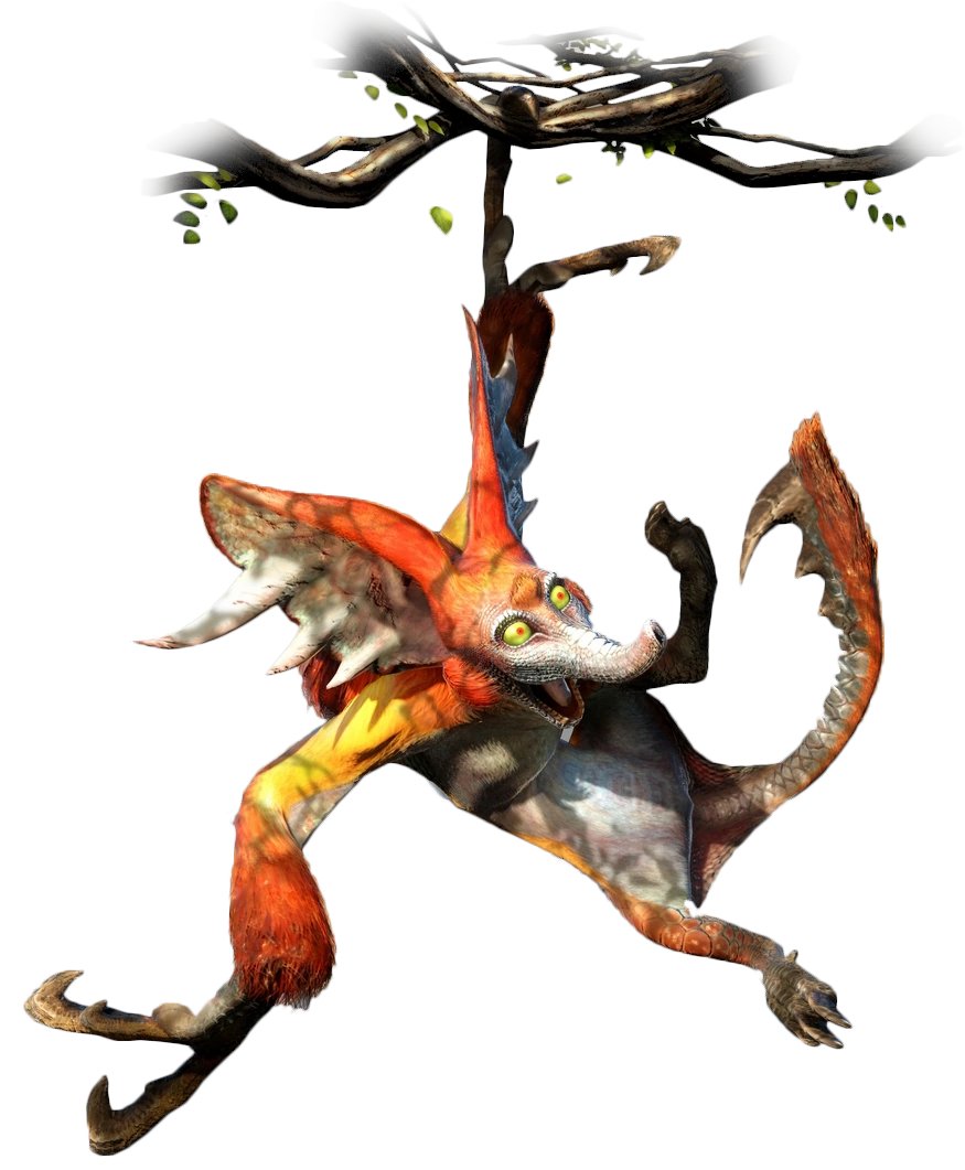 Bannedlagiacrus Name Kecha Wacha ケチャワチャ Title Strange Monkey Fox 奇猿狐 Average Length 6cm Average Height 385 3 Cm Foot Measurements 242cm Order Pelagusia Suborder Patagium Beast Family Kecha Wacha Habitats Ancestral