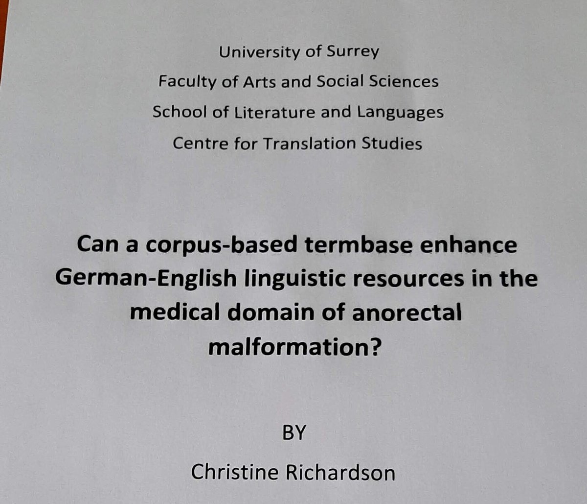 richlangs's tweet photo. MA Dissertation done! #inmemoryofmax @maxstrust https://t.co/wW2RiH3MlJ