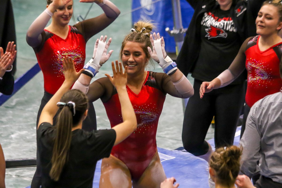 SEMOGymnastics's tweet photo. Your Redhawks hit a 1⃣9⃣4⃣.5⃣0⃣0⃣ in St. Charles, Missouri, on March 6, 2020‼️
#weBAC | #LetsSoar https://t.co/WS3OPQ41f5