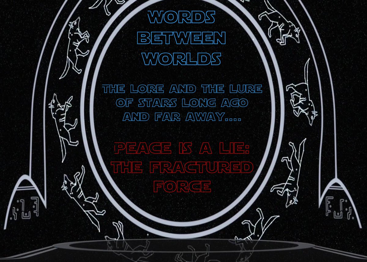 FOTFPodcast's tweet photo. NEW EPISODE: #WordsBetweenWorlds is here! Join us as we discuss the Force in our first topic:
Peace is a Lie: The Fractured Force
We hope you enjoy this new weekly series!
iTunes: https://t.co/6yPlUaZi2X
YT: https://t.co/3udneBcycw
Spreaker: https://t.co/EZkHFxV0PT https://t.co/9dWVWtcL68