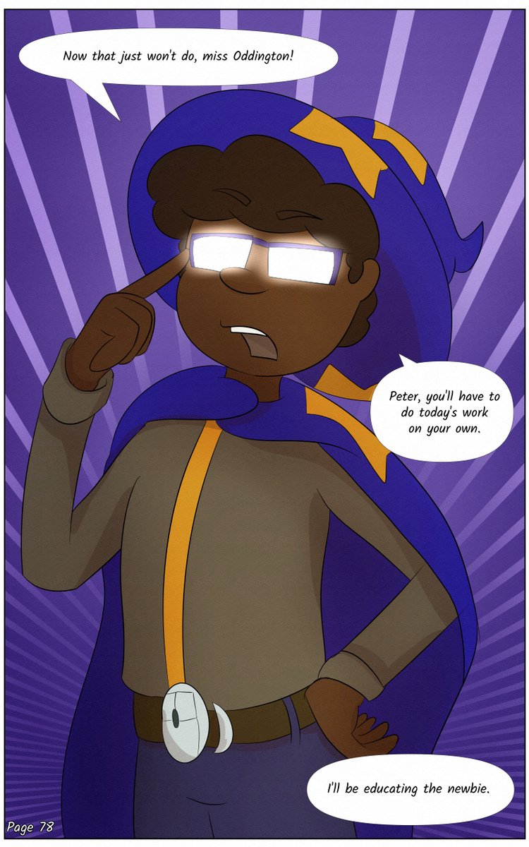 mister_spaceman's tweet photo. New pages for Oddy's Office!
Chapter 5: Work Day, page 76-78

Tapas:
https://t.co/HzzjzrLtuG

Webtoon:
https://t.co/A5zpqIrxl4

#Oddysoffice #webcomic #WebtoonCanvas  #tapas #digitalart #CalliopeMagazine https://t.co/nPprx0exPI