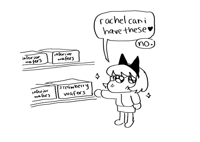 oc comic about the desperation of wanting snacks 