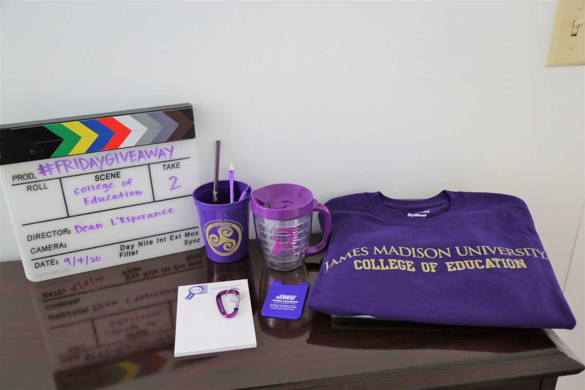 JMUCoE's tweet photo. Happy Friday! We are back with another giveaway! Go to our Instagram @jmucoe to enter to win some COE swag!
#fridaygiveaway #swag #giveaway #jmucoe #jmu #jmupride https://t.co/cxRQDWyAW3