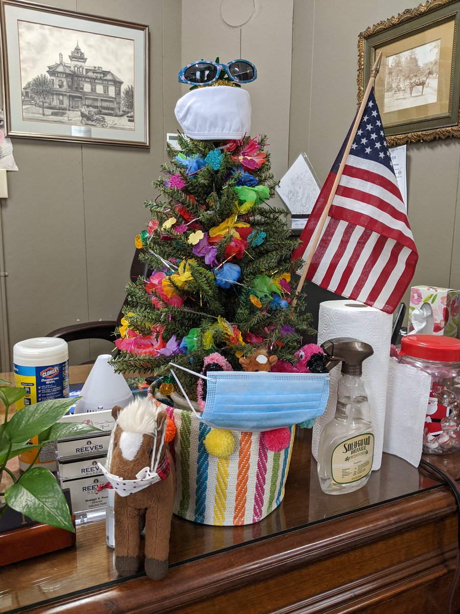 Jeeves_Reeves's tweet photo. Even our #holidaytree is all about #SafetyFirst !
#masktree
@ReevesMuseum https://t.co/PZR7s2Tlf3