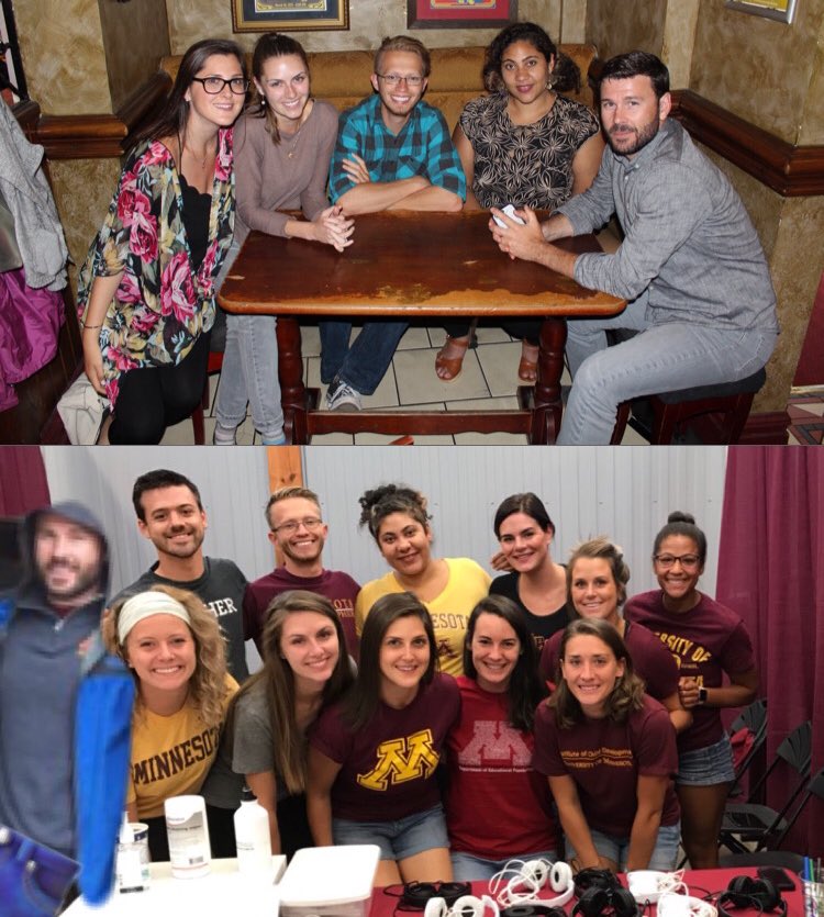 ariafiat's tweet photo. Can’t say that I miss the stress of grad school, but zooming some former labmates yesterday made me long for this dream team again. How I loved being surrounded by such smart, passionate, dedicated, and fun researchers. @ClayCook_phd @UMN_CEHD #CookLab #impsci #schoolmentalhealth https://t.co/BRJqaqTMwF