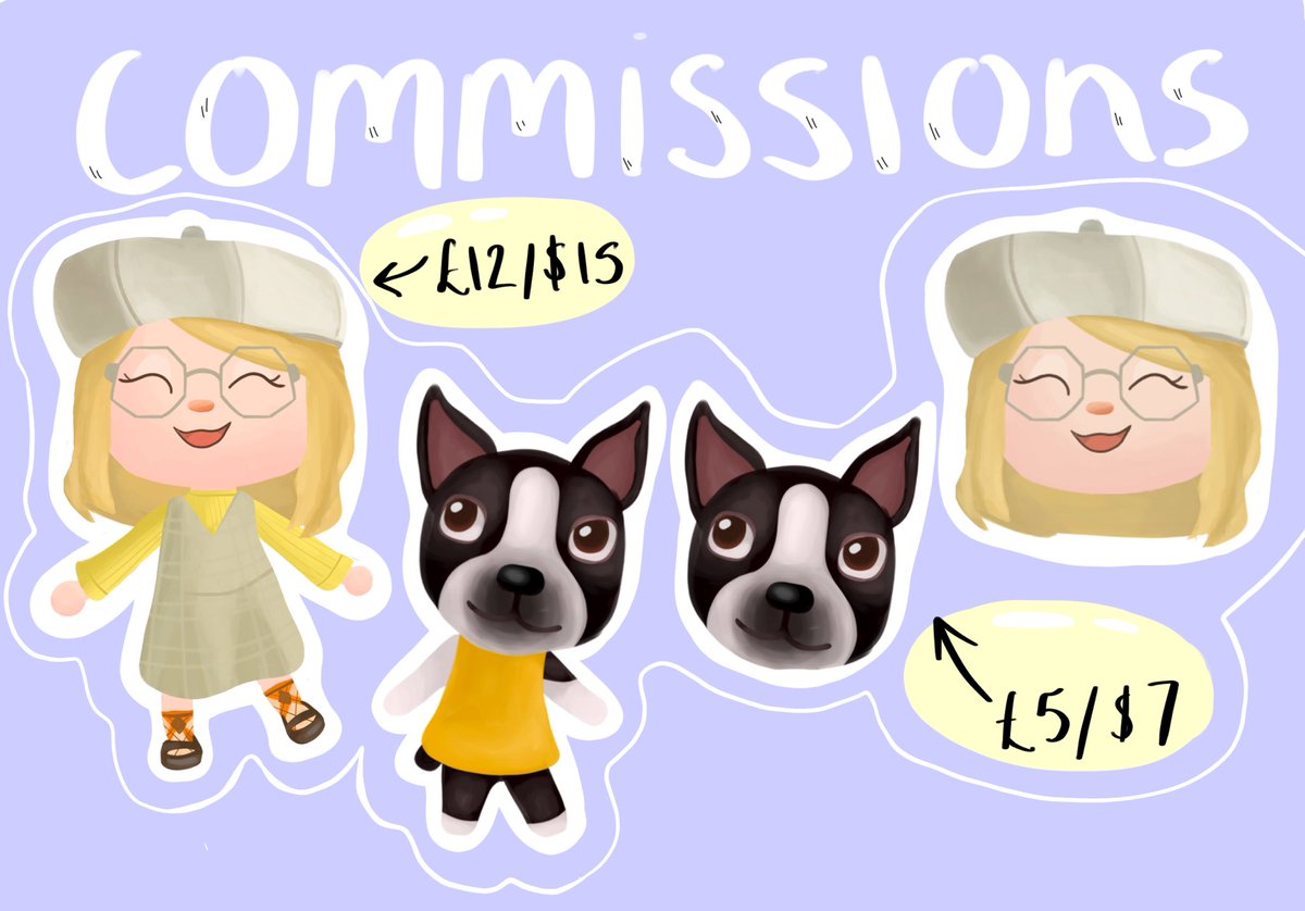 birdbbrains0's tweet photo. i made a new commissions sheet! Can turn you/ your pet into an ac character😊 please message me if interested!!

rlly appreciate any likes and rts☺️☺️ https://t.co/wGS8PxDqdB
