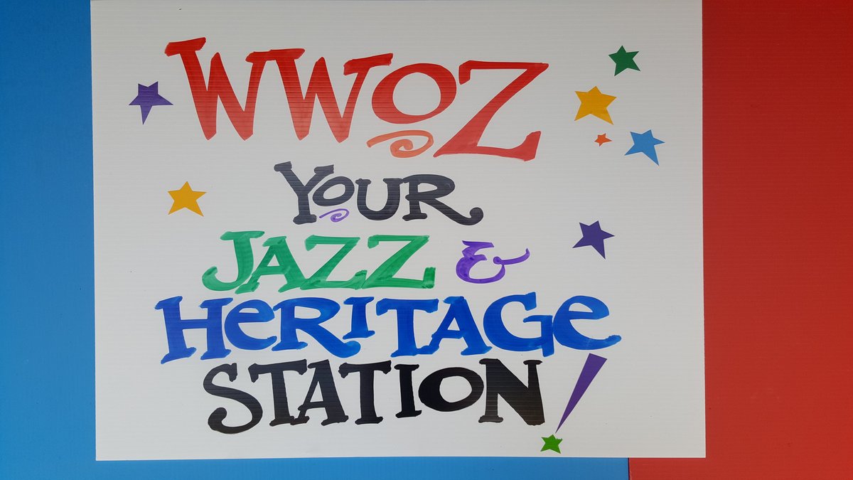 Jazznheritage's tweet photo. We'll be listening to "Festing In Place: The Next Fest Thing" on @wwoz_neworleans today and all weekend long! Hear it from anywhere in the world at https://t.co/JorqyjDtPr. https://t.co/vsJklHsXWd
