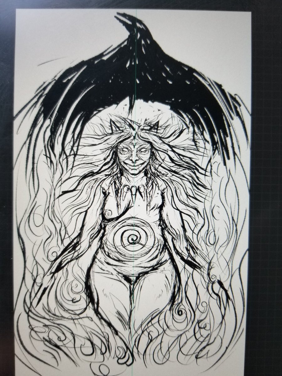 Powerful old witch 