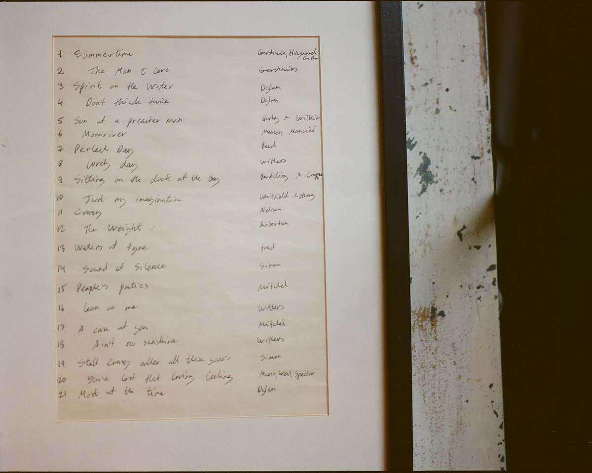 Before we started making Album No.8, Bob Ezrin asked me to compile a list of ten perfect songs to act as a touchstone for the record… but I couldn’t stop at ten. Listen to my playlist of 21 perfect songs at katiemelua.lnk.to/21SongsSpotify….