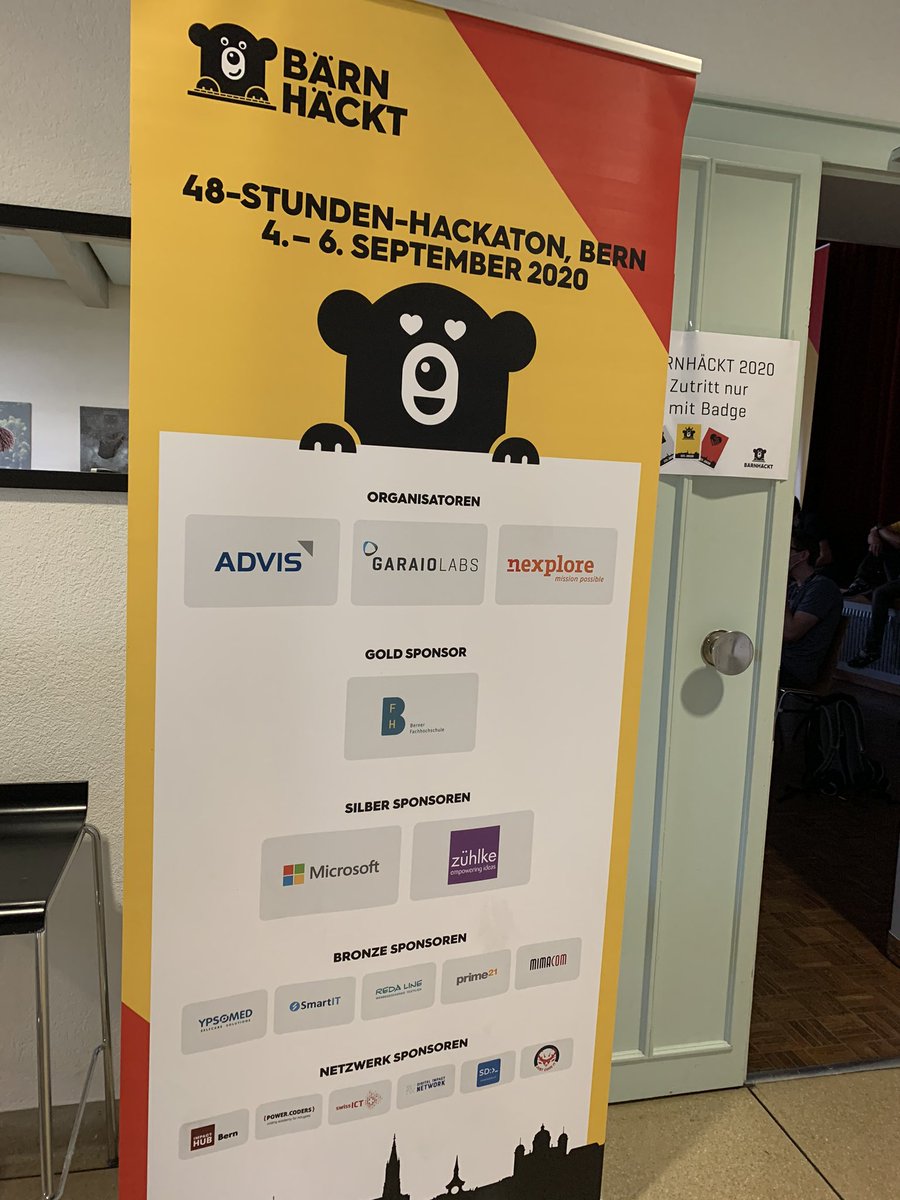 bernhackt's tweet photo. Jetzt gehts los - volles Haus bei BärnHäckt - und herzlich Willkomme an alle Hacker, Sponsoren, Helfer und alle anderen 👏 let‘s have an awesome weekend 🚀👩‍💻🧑🏽‍💻👨🏿‍💻👩🏼‍💻 https://t.co/INvOs0YyOx