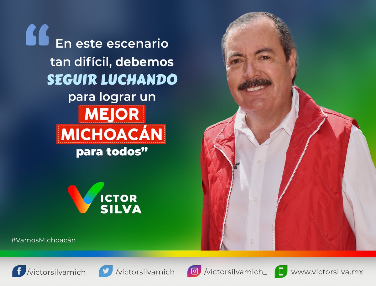 VictorSilvaMich's tweet photo. En Michoacán no vamos a esperar que la suerte decida nuestro futuro. Nuestra convocatoria es para todas y todos, a estar unidos y construir un mejor Michoacán para todos. 
#VamosMichoacán https://t.co/s5kLpHu6Cu