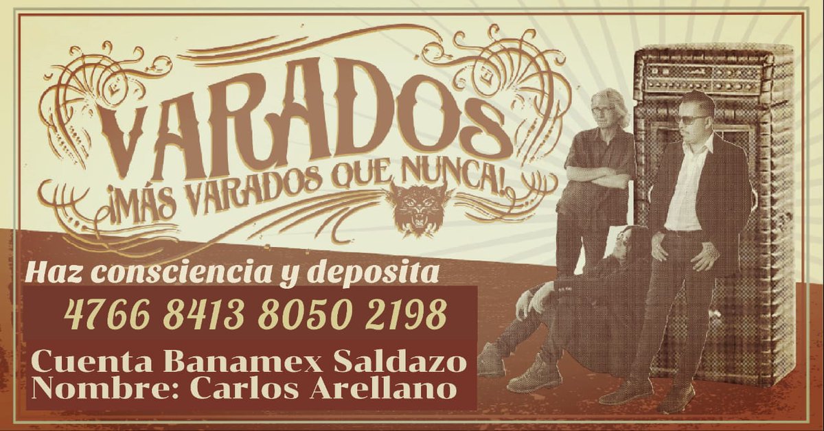 Con mis admirados carnales Iván García y Arturo Muñoz "Carcará", estaremos dando concierto en línea el 15 de septiembre , 19 hrs, en el facebook del Foro Cultural Karuzo. Cooperación voluntaria.