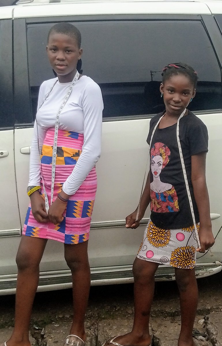 AugustineAwoye2's tweet photo. The CRYSTAL FASHION ACADEMY, 4 Weeks (1 Month) FREE CHILDREN SEWING CLASS officially ended today @ No.31 Afikpo Street Mile 1 Diobu Port Harcourt.
STUDENTS Showcasing there works. I feel Fulfiled because the little children has added VALUE TO THEMSELVES in just a short time. https://t.co/G5CMypmKdH